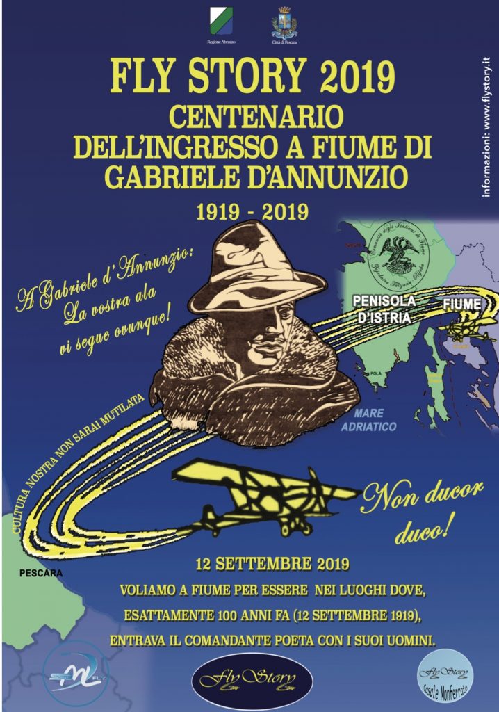 Il volo di d’Annunzio su Fiume rivive con l’associazione Fly Story
